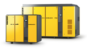 水冷式干式螺杆式压缩机。