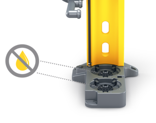随附的堵塞器可确保更高的安全性。