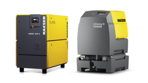 Kaeser Kompressoren 无油往复式压缩机成套系统。