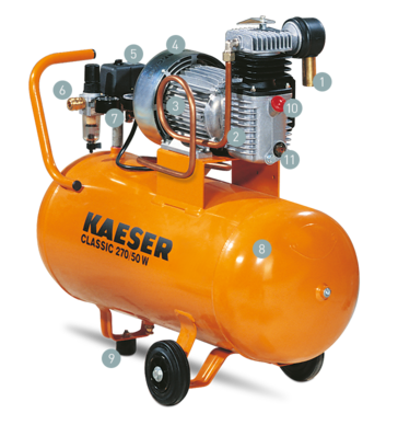 CLASSIC 车间压缩机部件布局