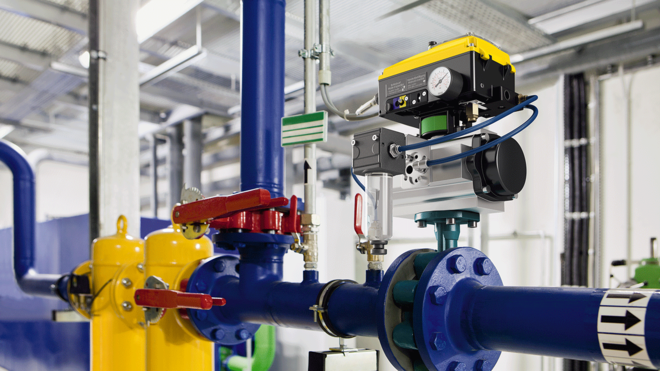 安装在压缩空气站上的 DHS 4.0。