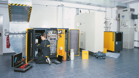 维护 – KAESER 为您提供可靠服务