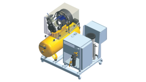 OEM 压缩空气站的结构示例